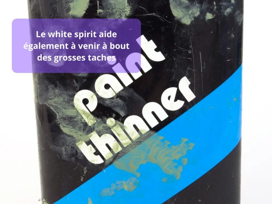 Comment utiliser du white spirit ?