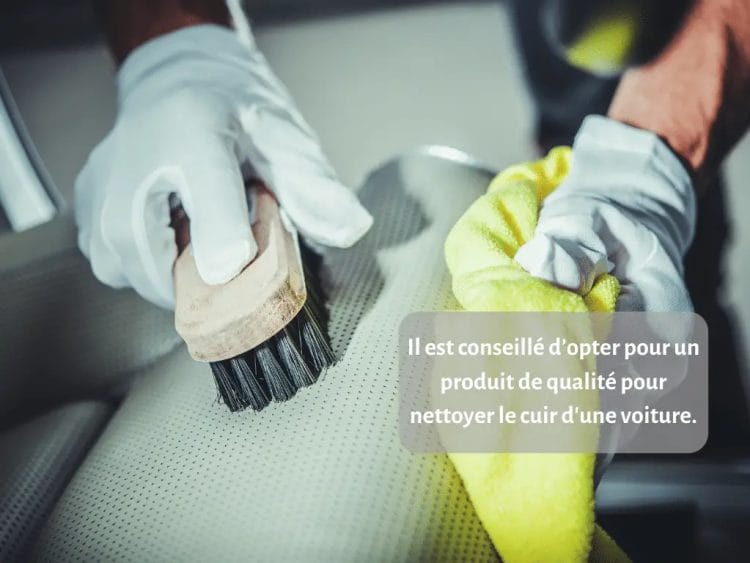 Comment nettoyer le cuir d'une voiture ?